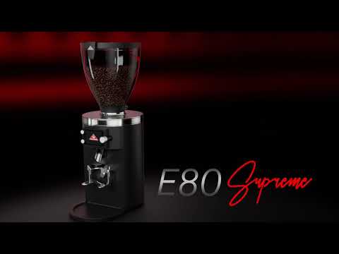 Mahlkonig E80S GbW Grind-by-Weight Espresso Grinder Black