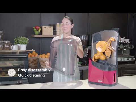 Zumex Minex Orange Juicer 04917 — 13 Oranges/Minute, Deep Purple