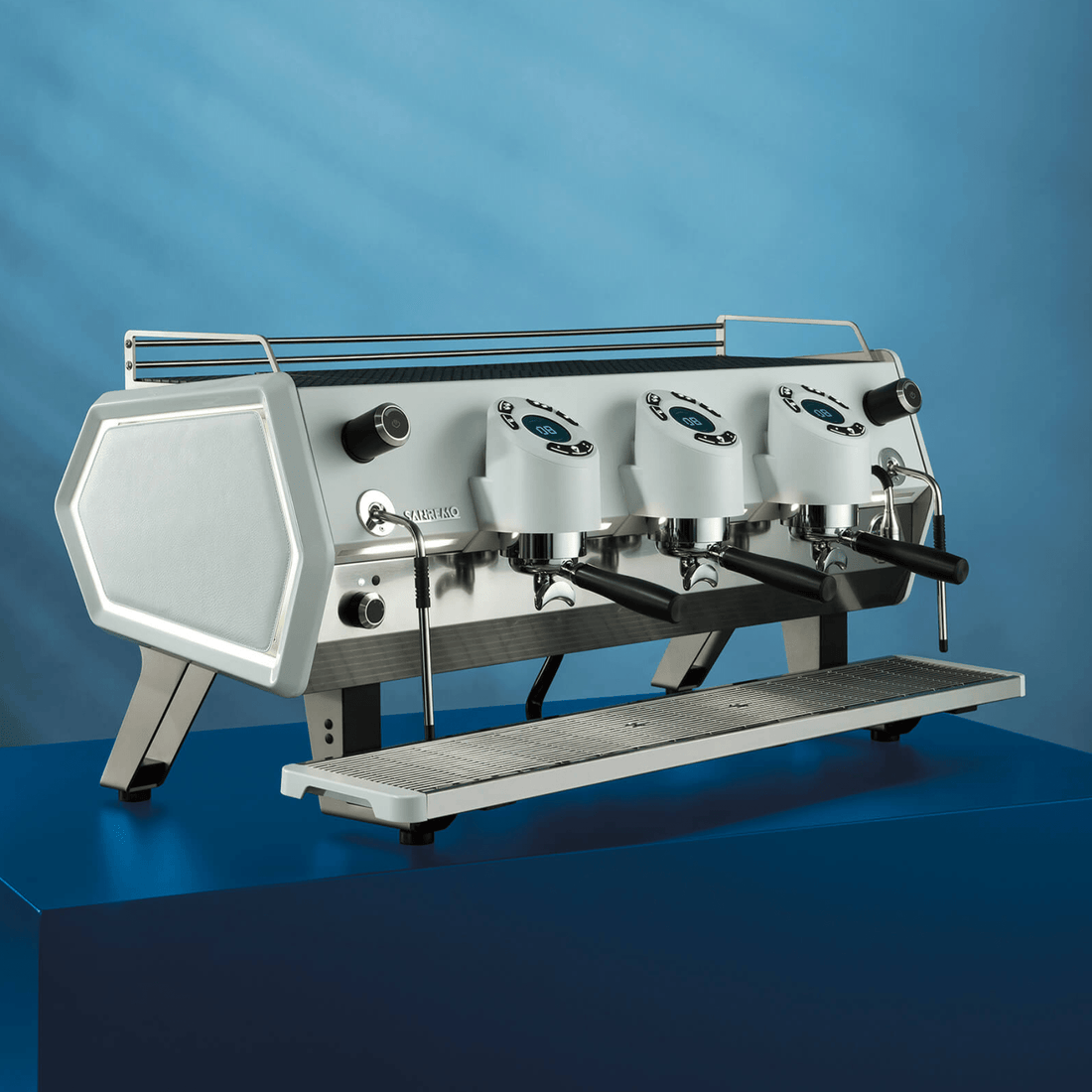 Sanremo D8 3 Group Volumetric Espresso Machine, White