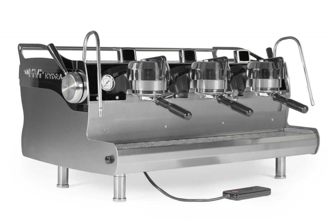 Synesso MVP Hydra 3 Group Espresso Machine front three-quarter view