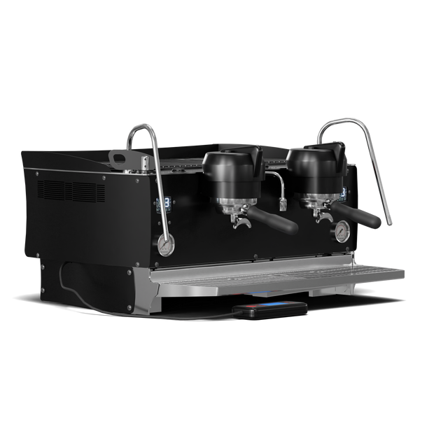 Synesso S200 2 Group Espresso Machine Black front three-quarter view
