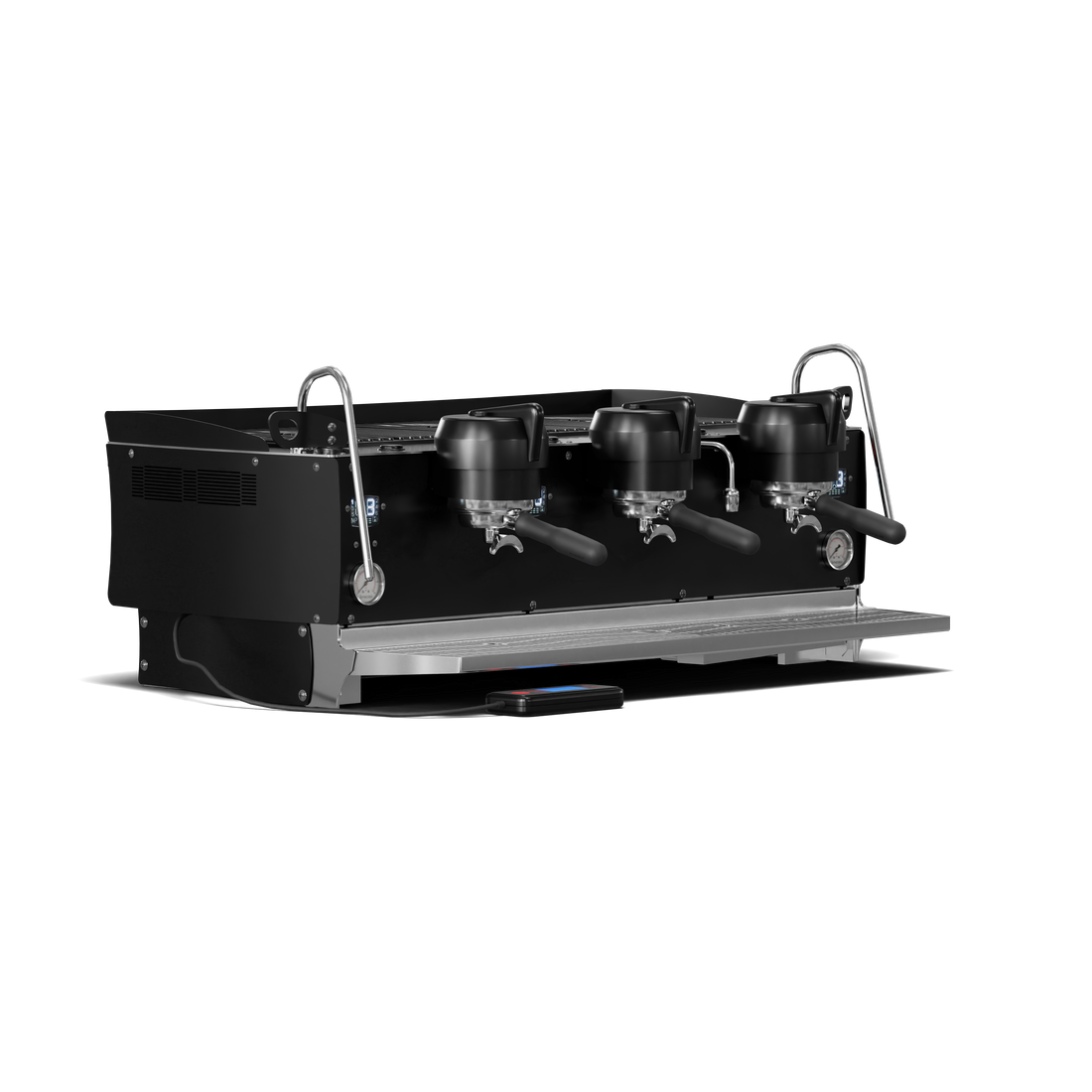 Synesso S300 3 Group Espresso Machine Black front three-quarter view