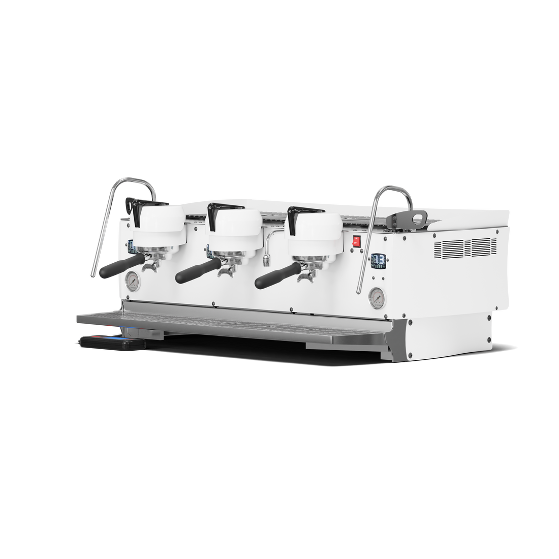 Synesso S300 3 Group Espresso Machine White angled view